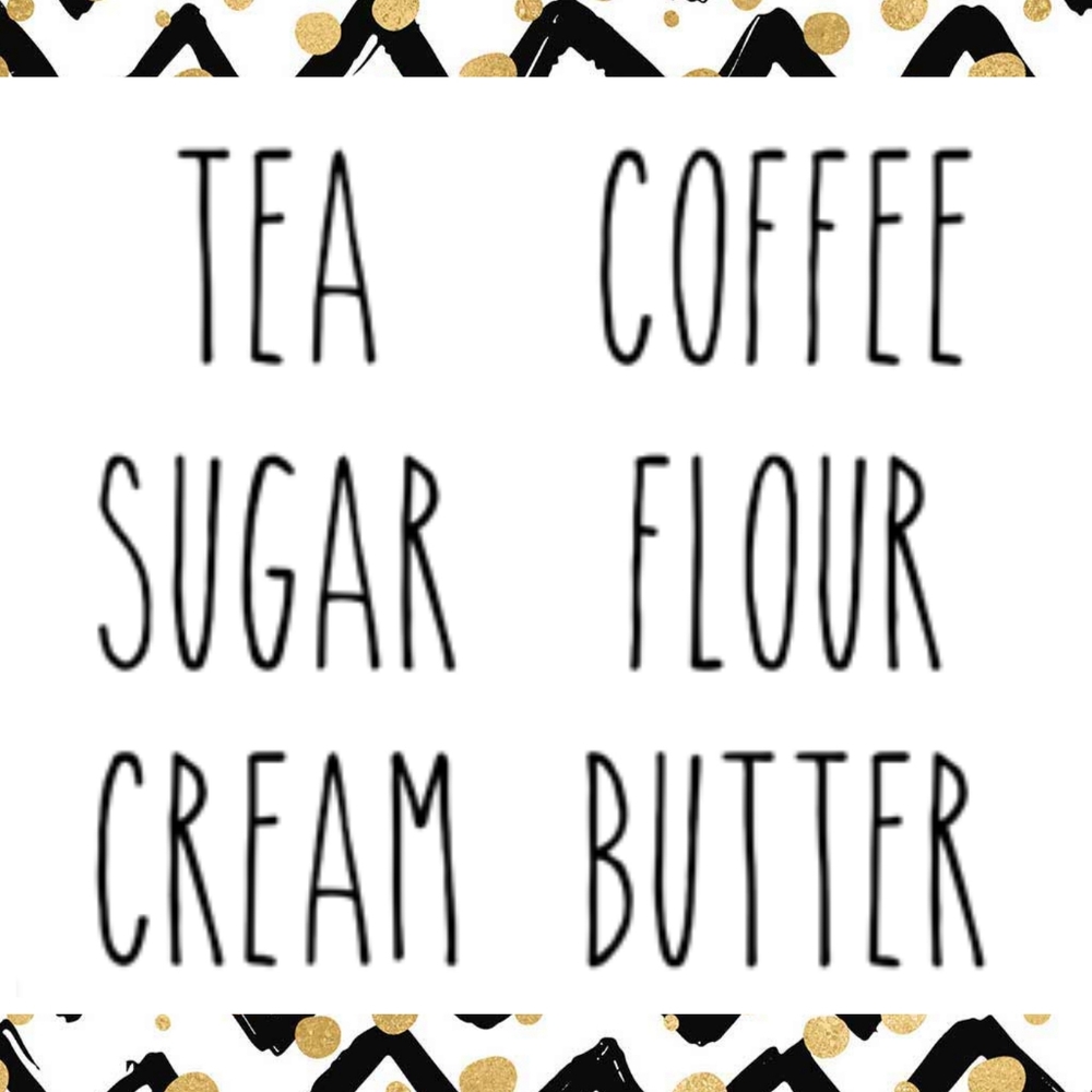 Rae Dunn Inspired Fun Dozen Vinyl Decals!